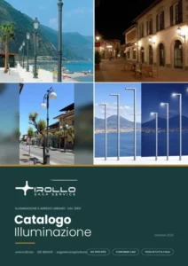 Copertina del catalogo illuminazione IROLLO 2026